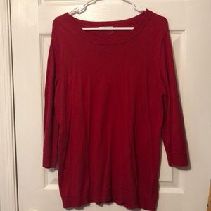 Red Lightweight Sweater